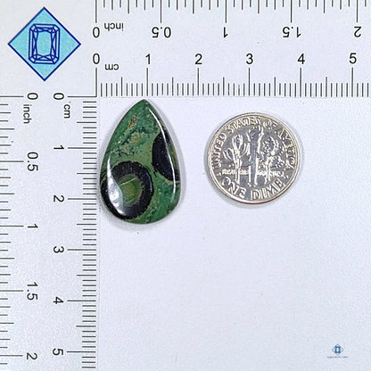 Kambaba Jasper Pear Cabochons