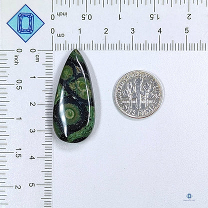 Kambaba Jasper Pear Cabochons