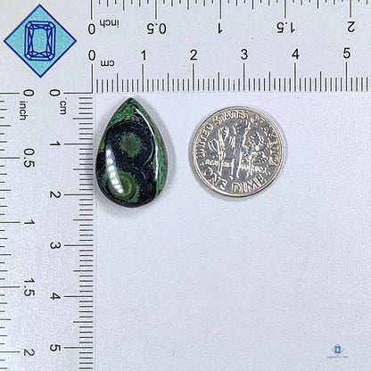 Kambaba Jasper Pear Cabochons