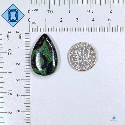 Kambaba Jasper Pear Cabochons