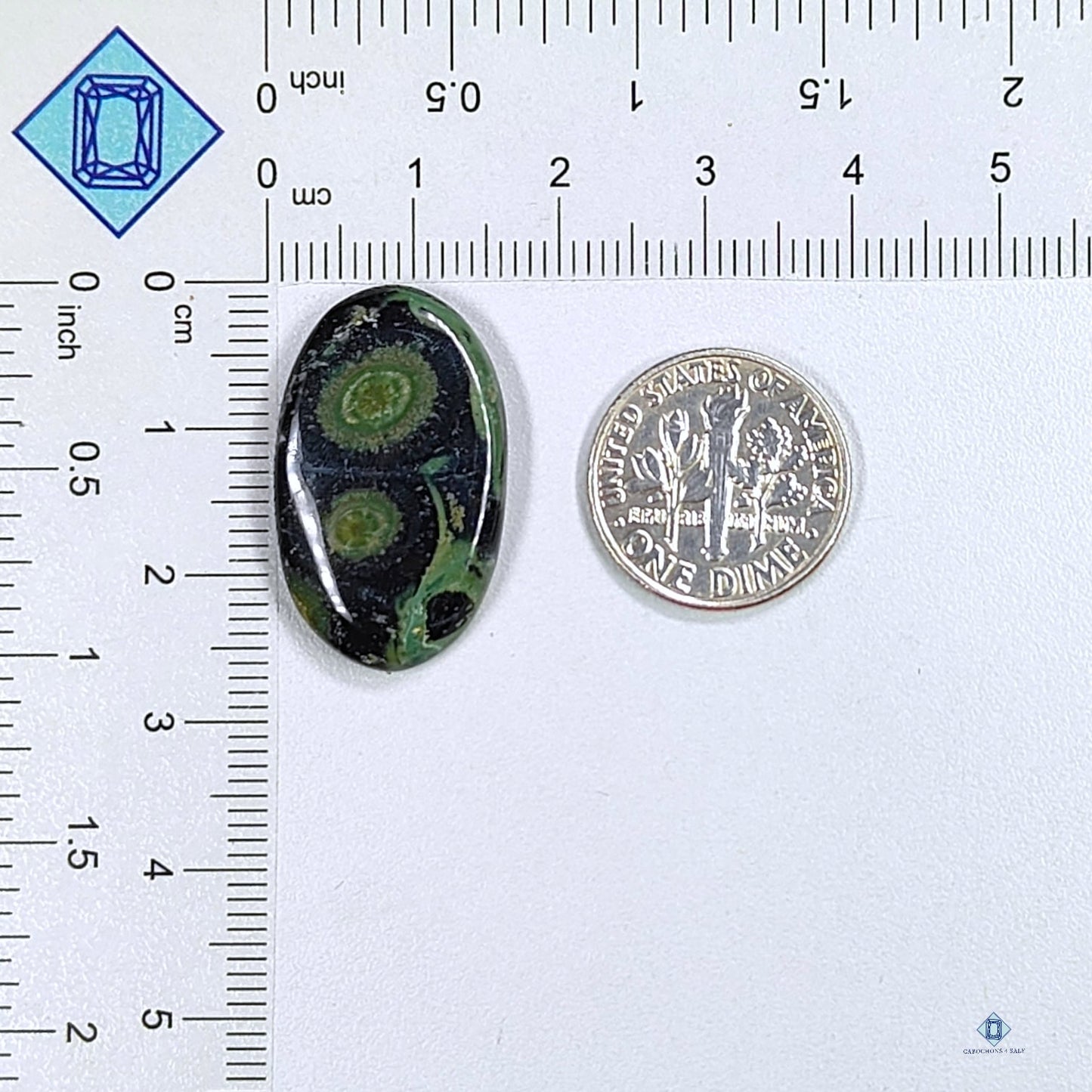 Kambaba Jasper Oval Cabochons