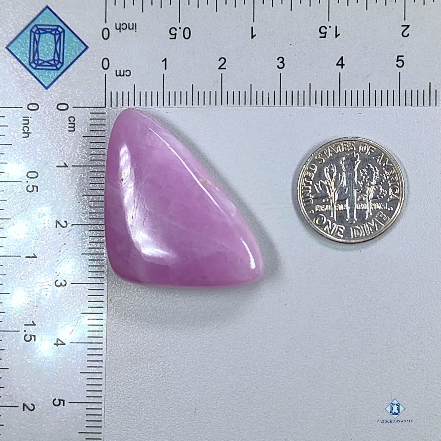 Kunzite Triangle Cabochons