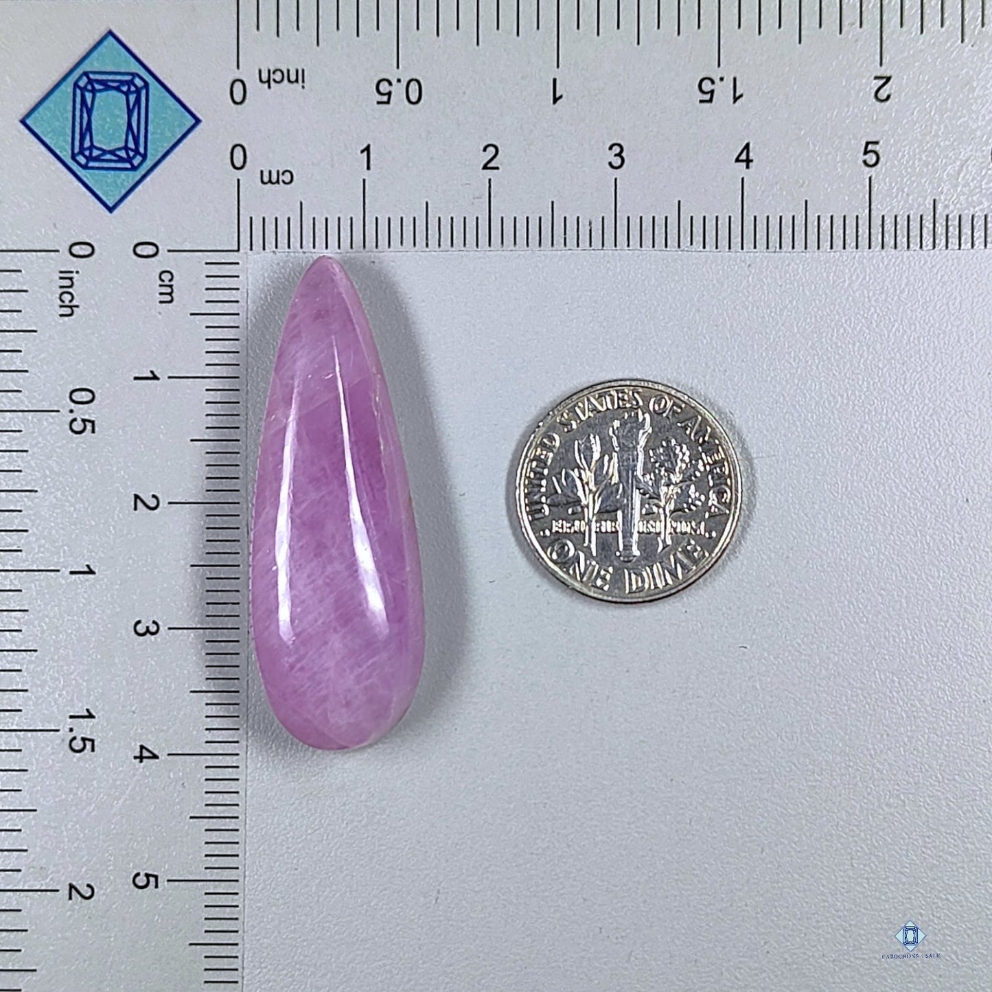 Kunzite Pear Cabochons