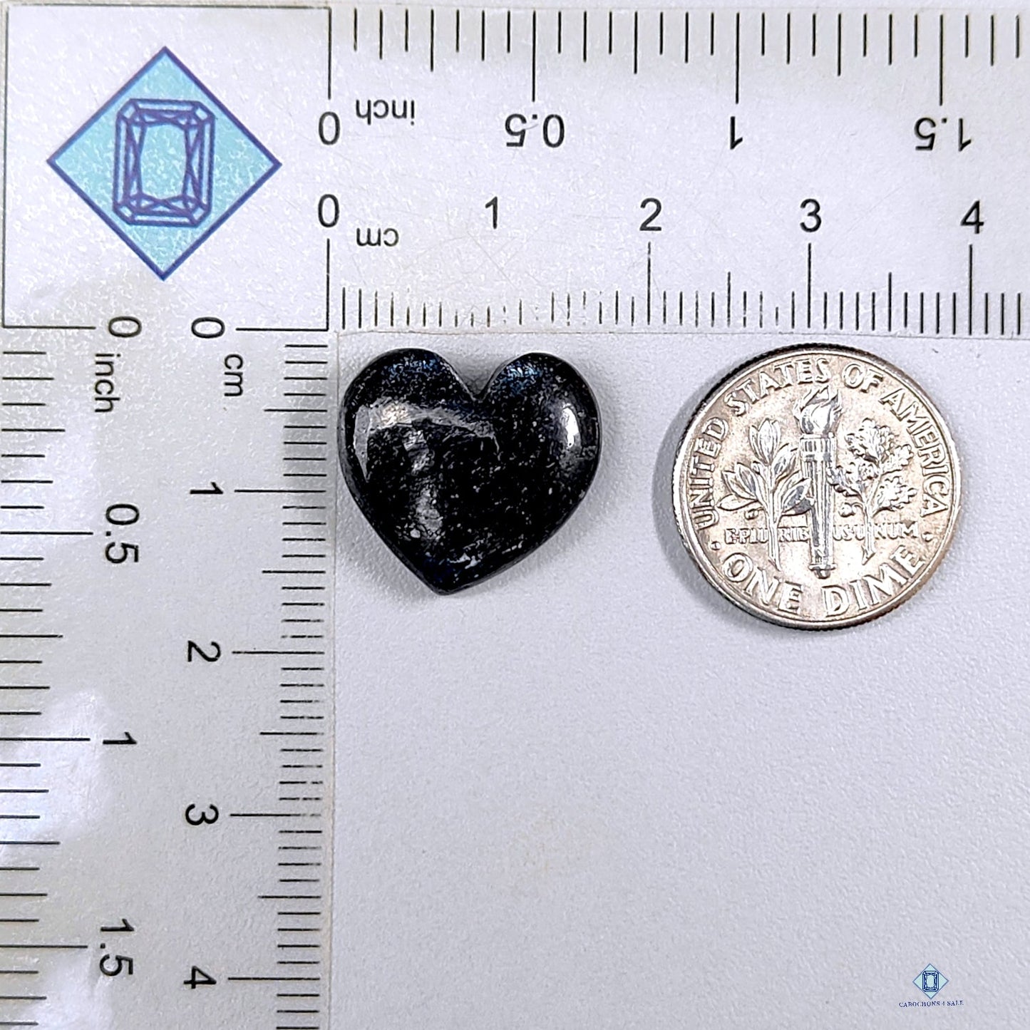 Kyanite Quartz Heart Carvings