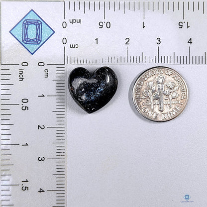 Kyanite Quartz Heart Carvings