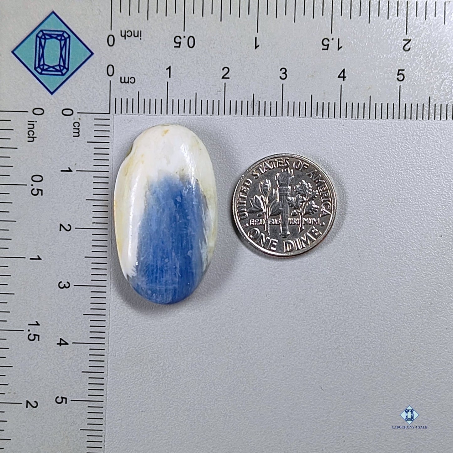 Kyanite Quartz Oval Cabochons