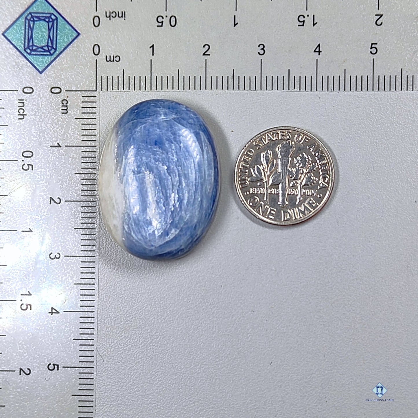 Kyanite Quartz Oval Cabochons