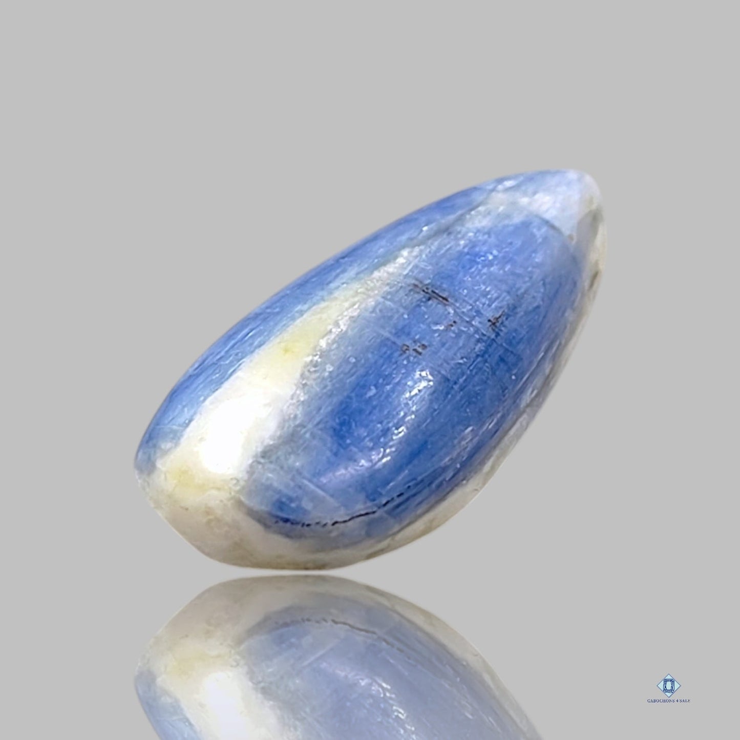 Kyanite Quartz Pear Cabochons