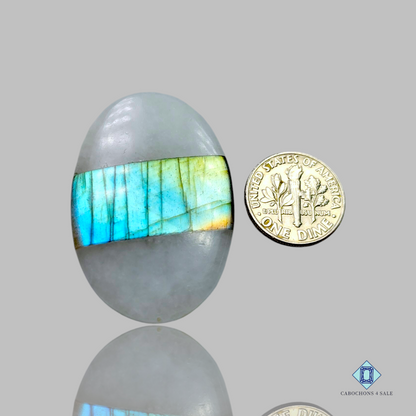 Labradorite+Moonstone Doublet