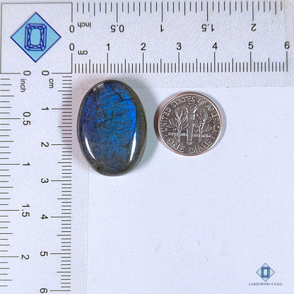 Blue Labradorite Oval Cabochons