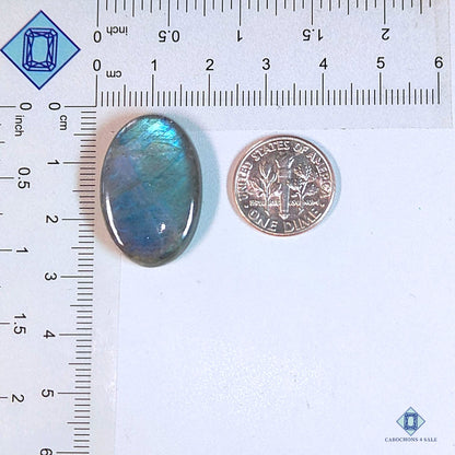 Blue Labradorite Oval Cabochons