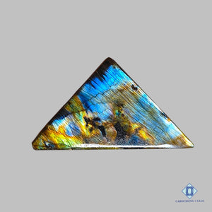 Multi color Labradorite Triangle Cabochons