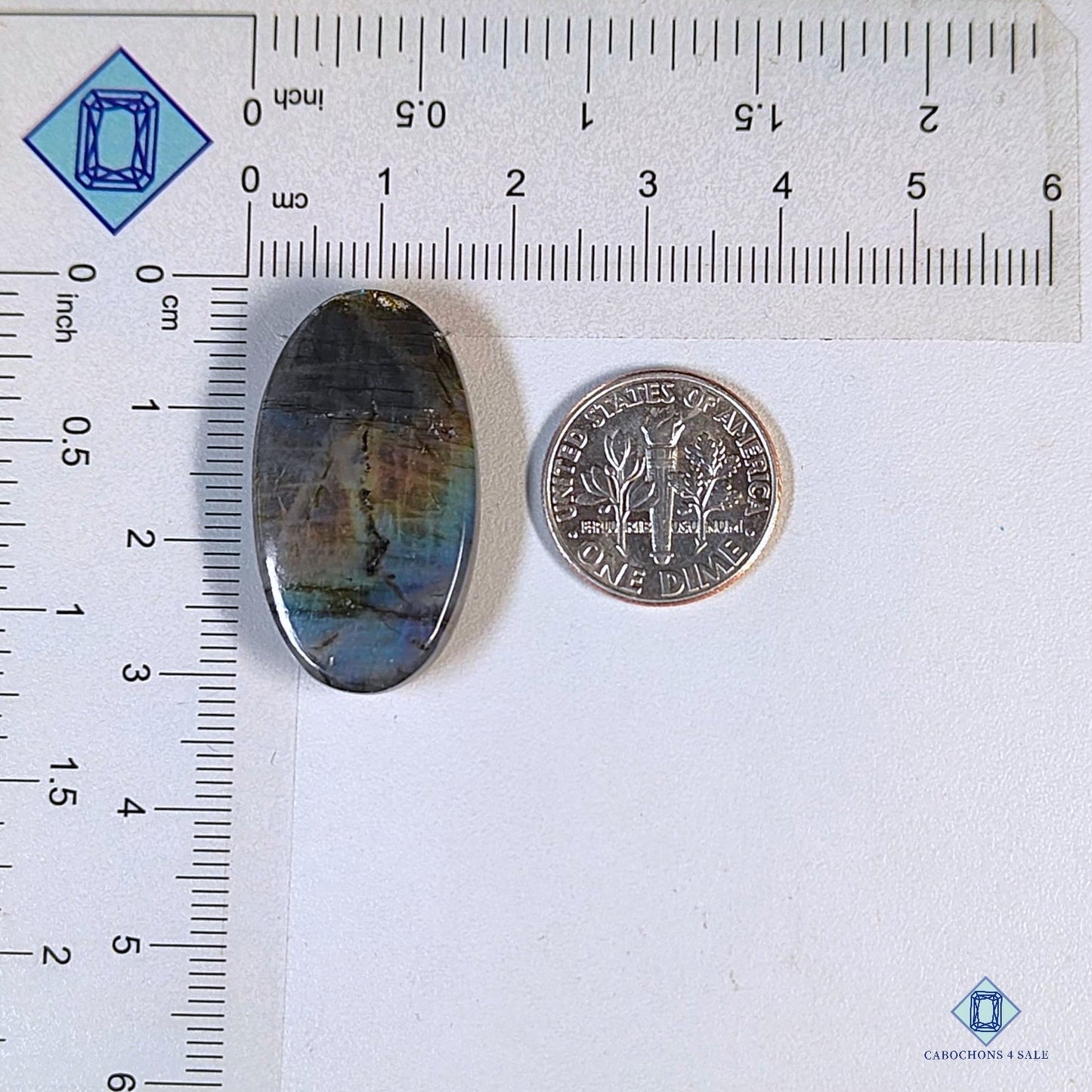 Multi color Labradorite Oval Cabochons