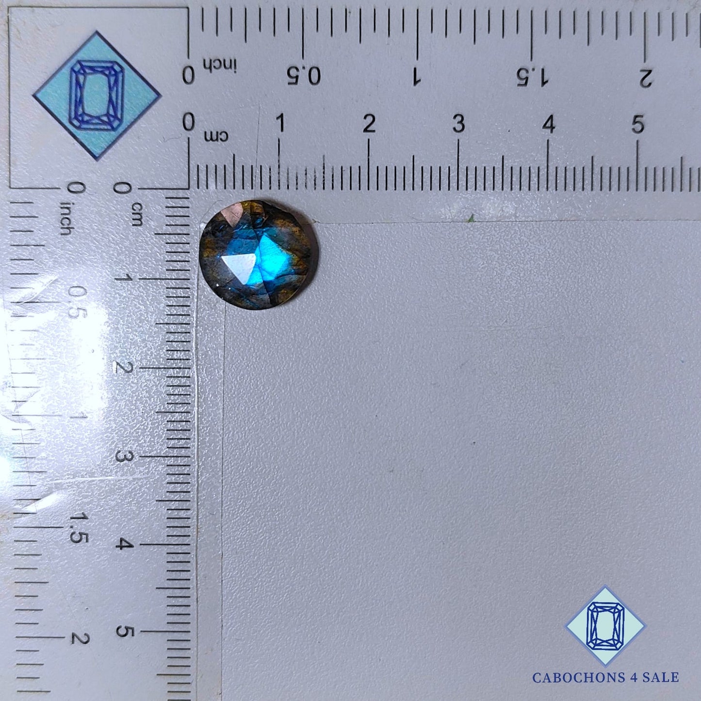 Labradorite Round Rose Cut