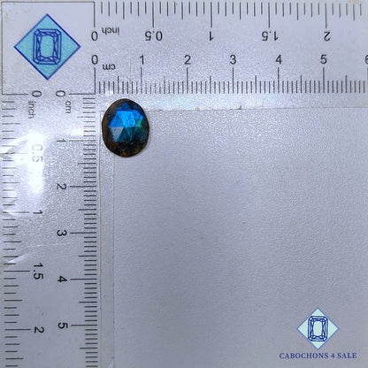 Labradorite Oval Rose Cut