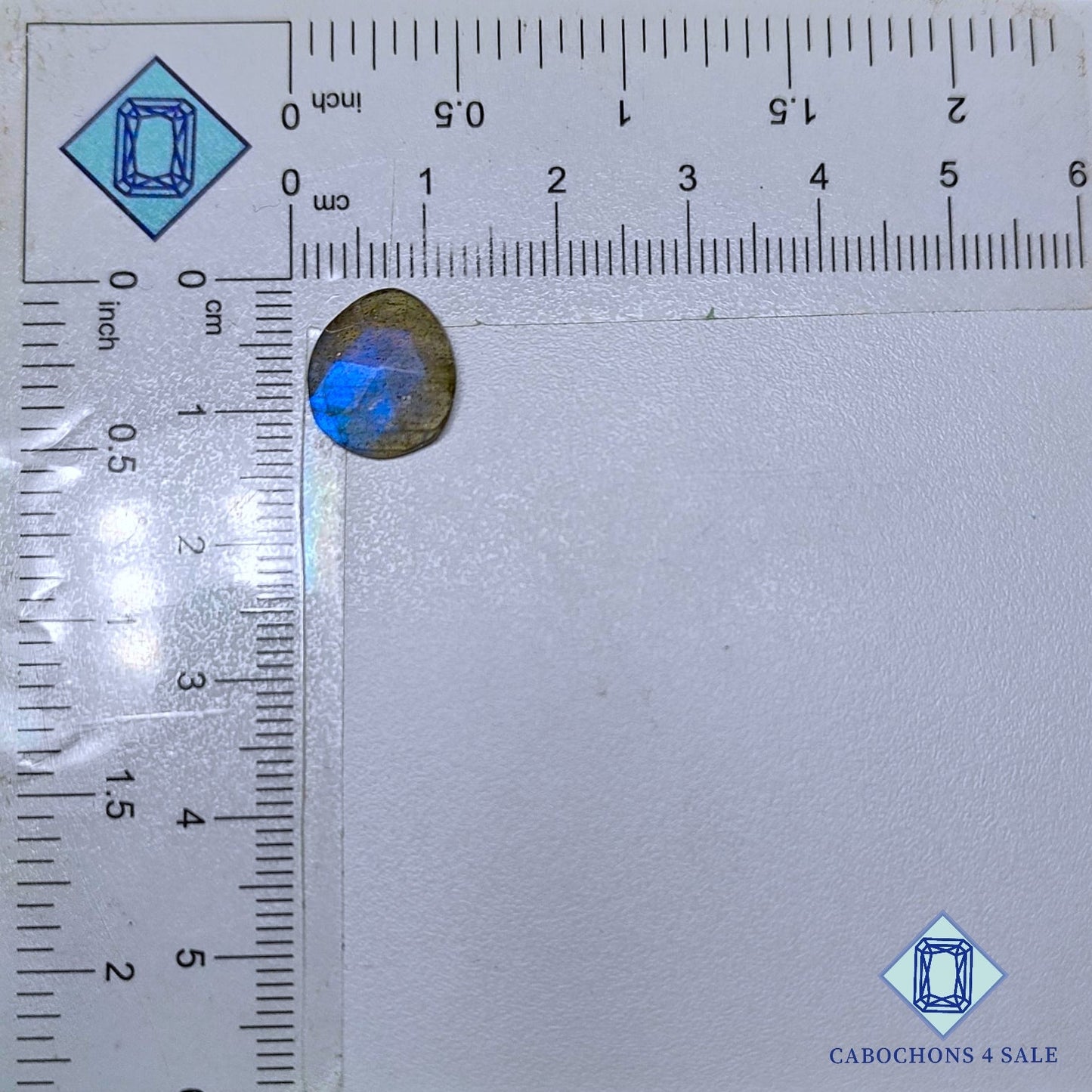 Labradorite Oval Rose Cut