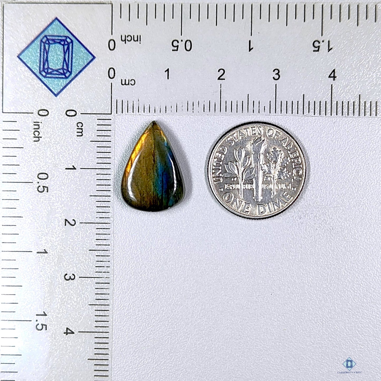 Labradorite Triangle Cabochons