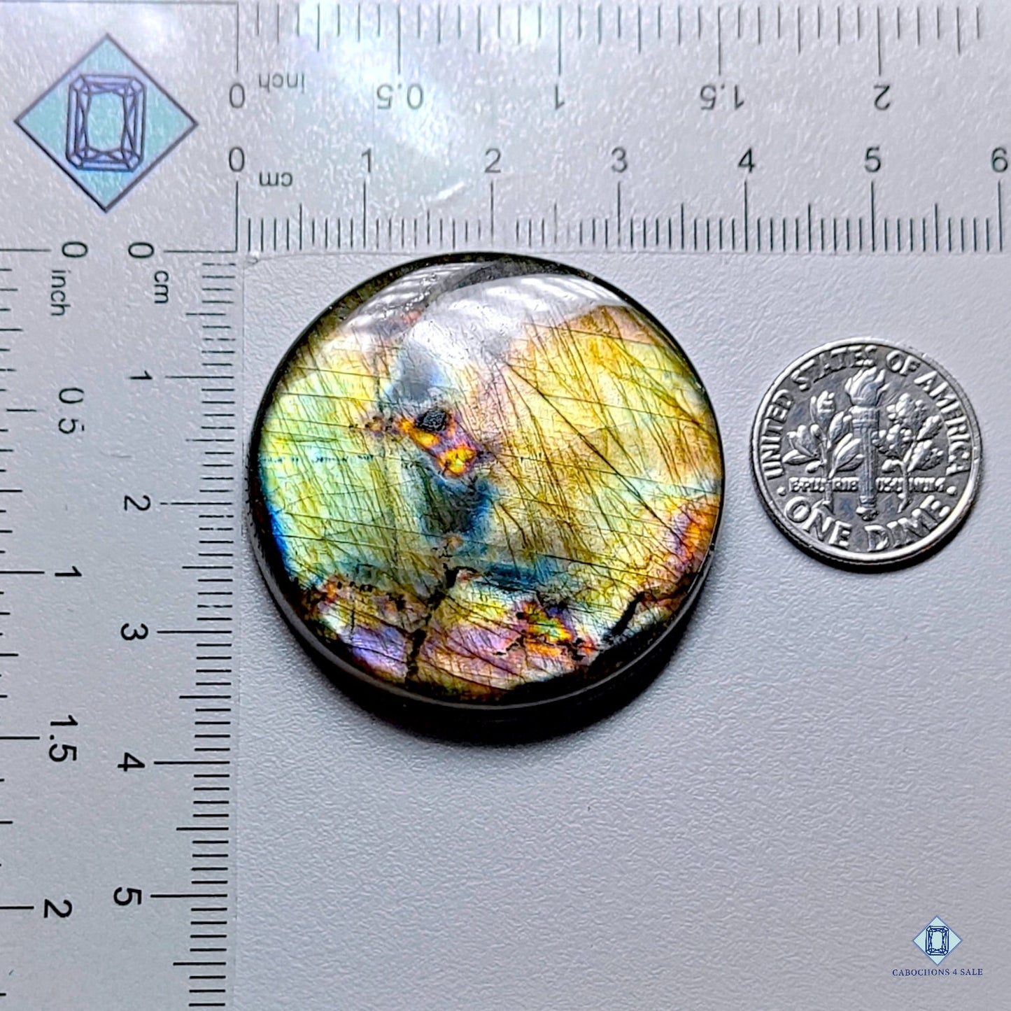 Labradorite Round Cabochons