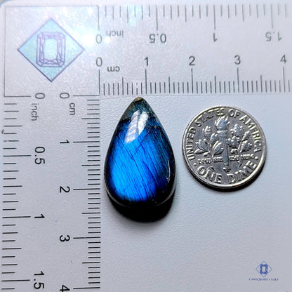 Labradorite Pear Cabochons