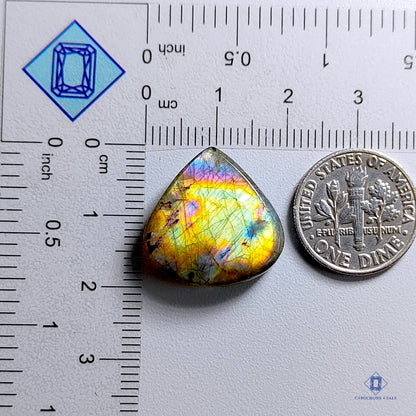 Labradorite Pear Cabochons