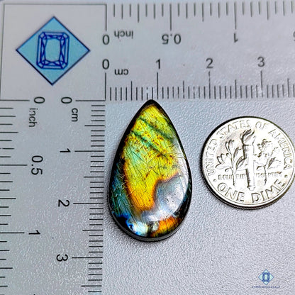 Labradorite Pear Cabochons