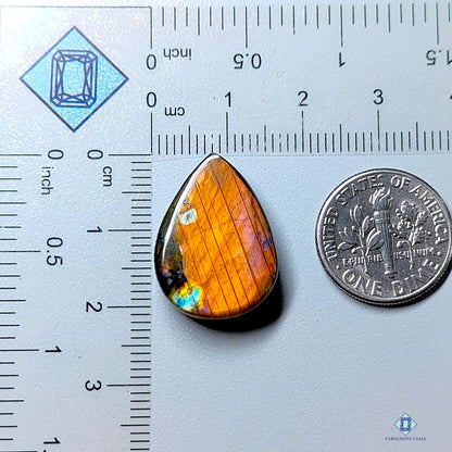 Labradorite Pear Cabochons