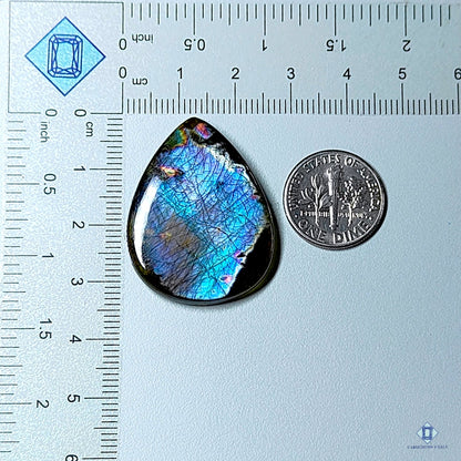 Labradorite Pear Cabochons