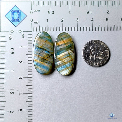 Labradorite Oval Pairs