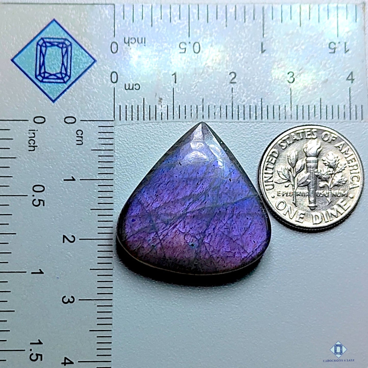 Labradorite Pear Cabochons