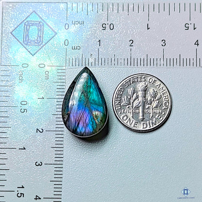 Labradorite Pear Cabochons