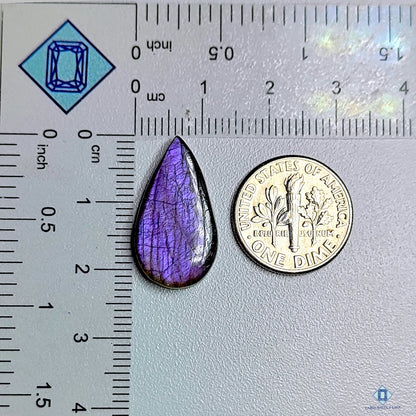 Labradorite Pear Cabochons