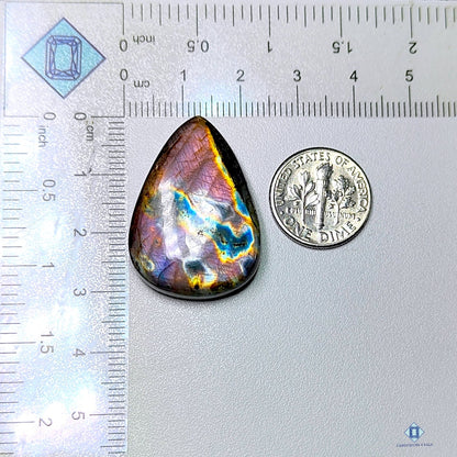 Labradorite Pear Cabochons