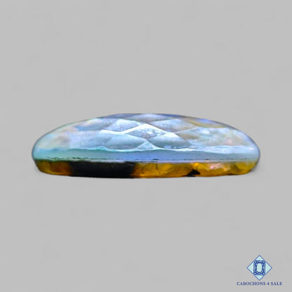 Labradorite Coated Doublet