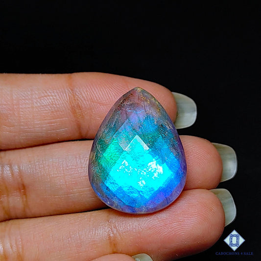 Labradorite Coated Doublet