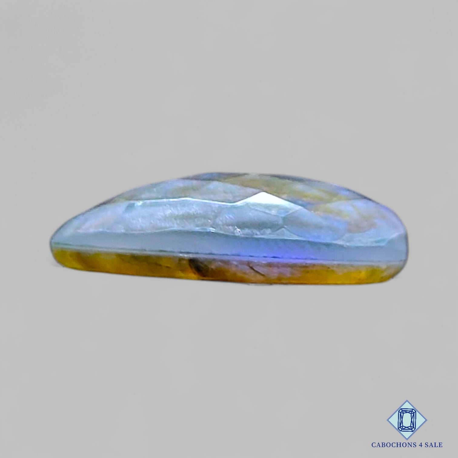 Labradorite Coated Doublet