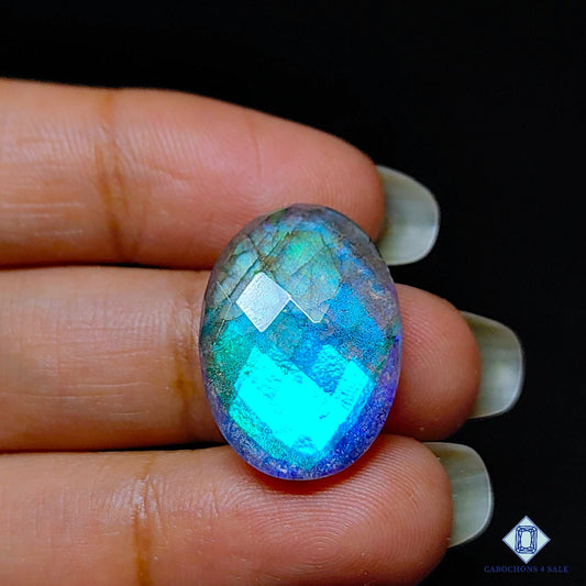 Labradorite Coated Doublet