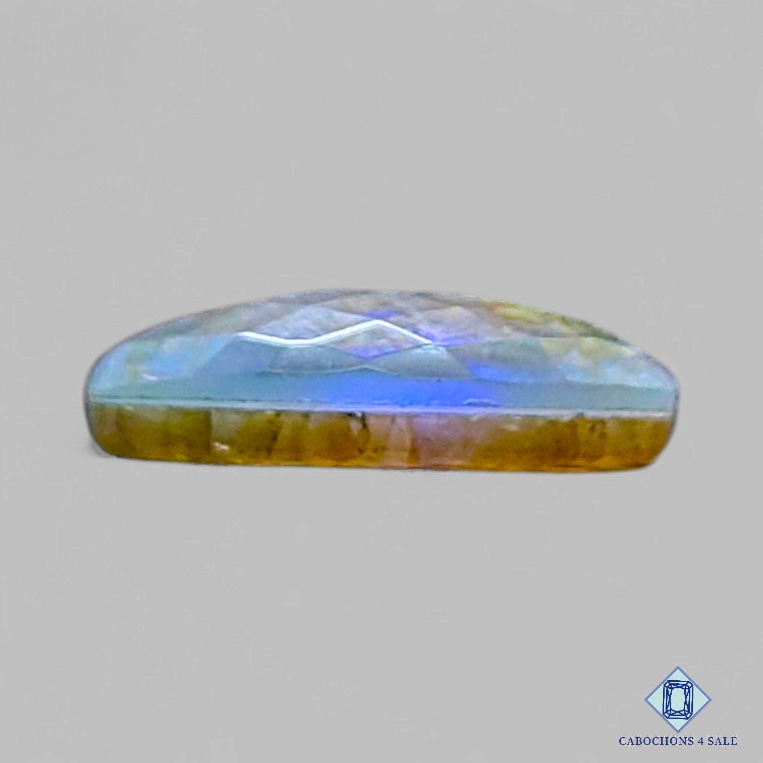 Labradorite Coated Doublet