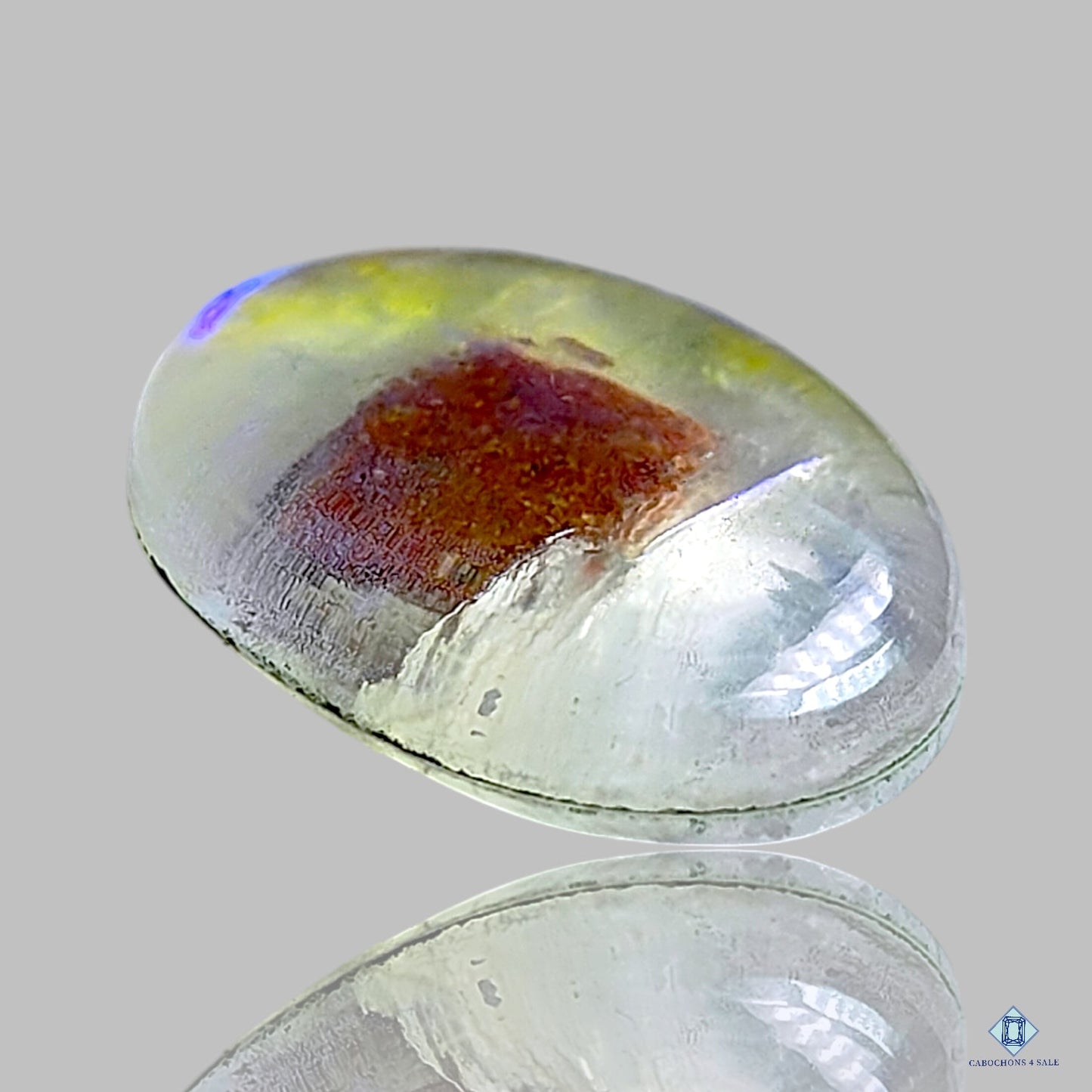 Labradorite Coated Doublets Oval Doublets