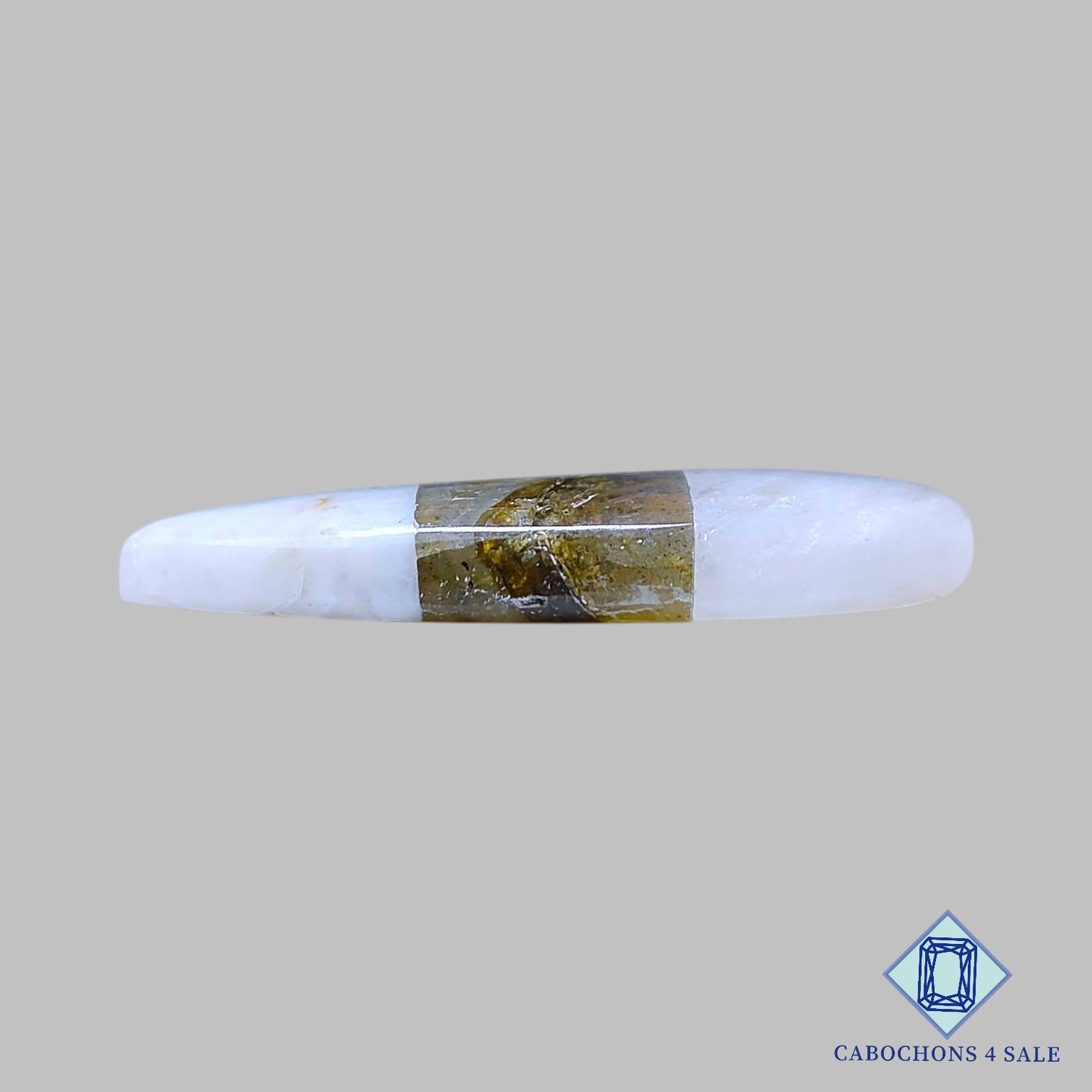 Labradorite + Moonstone Gemstone  Pear Doublets 39*17*5mm available for sale