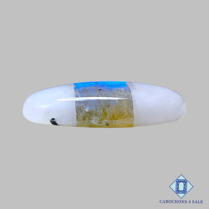 Labradorite + Moonstone Gemstone  Oval Doublets 26*15*5mm available for sale