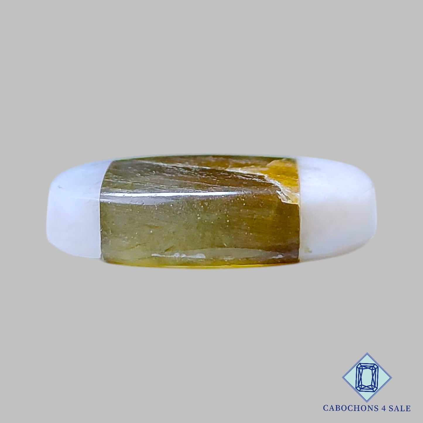 Labradorite + Moonstone Gemstone  Oval Doublets 25*19*6mm available for sale