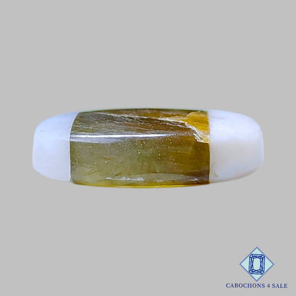 Labradorite + Moonstone Gemstone  Oval Doublets 25*19*6mm available for sale