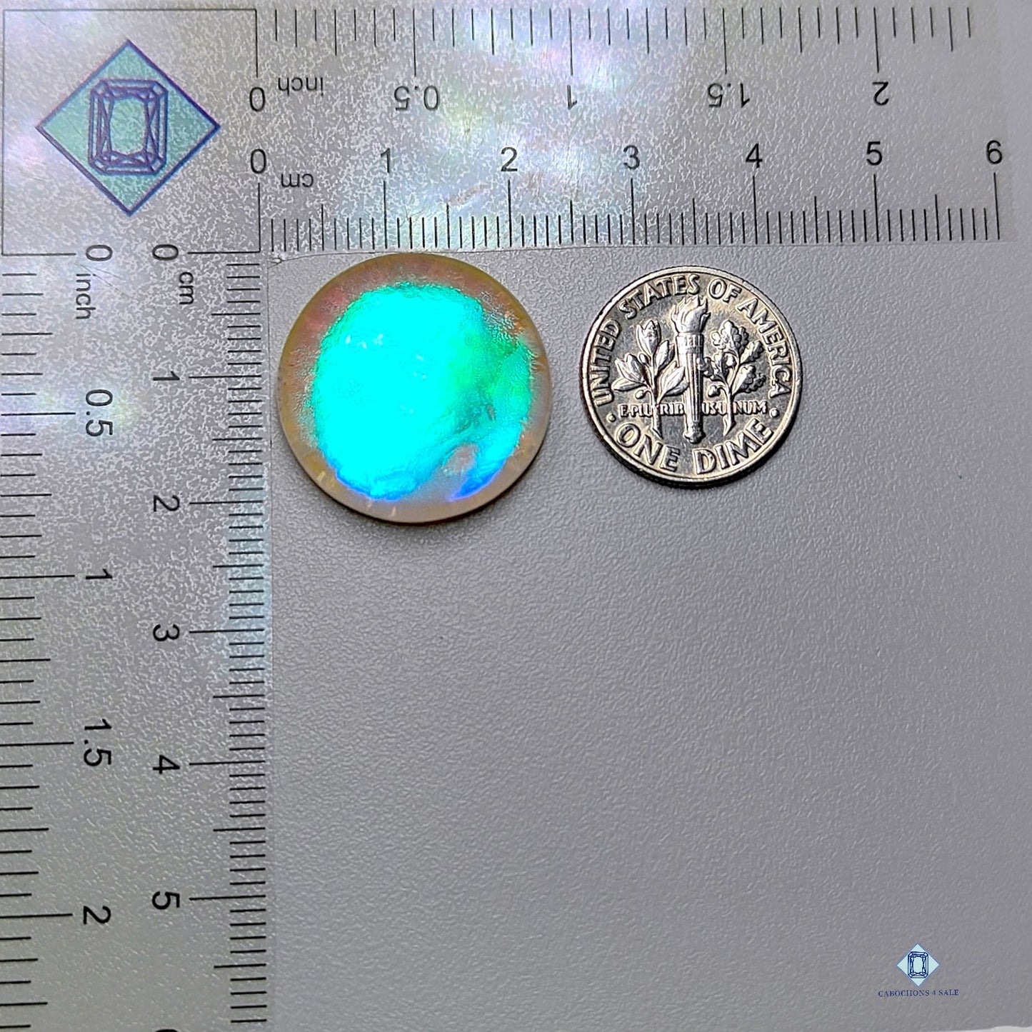 Labradorite coated Doublets Round Doublets