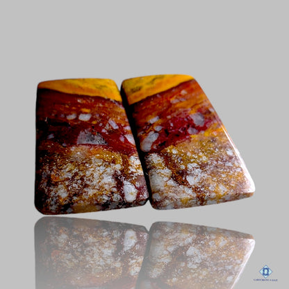 Lahontanite Jasper Rectangle Pairs