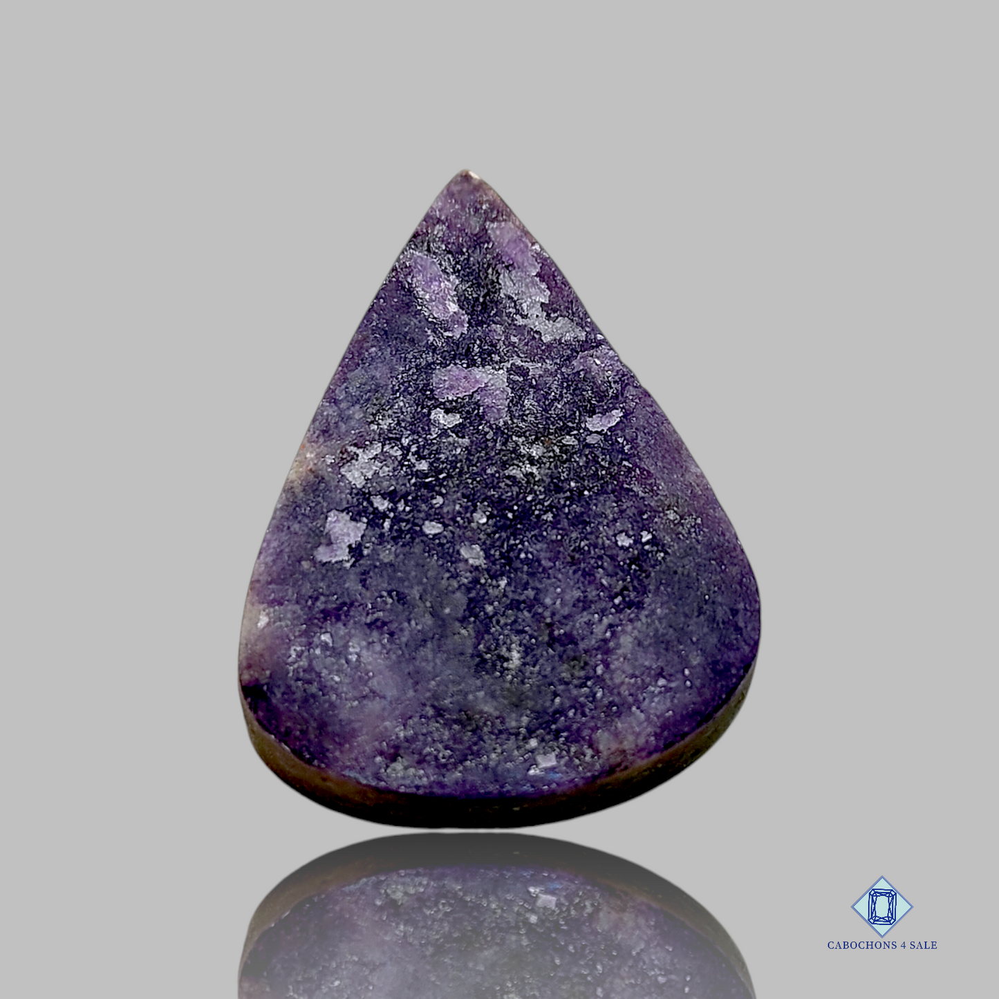 Lepidolite-Pear-Druzy