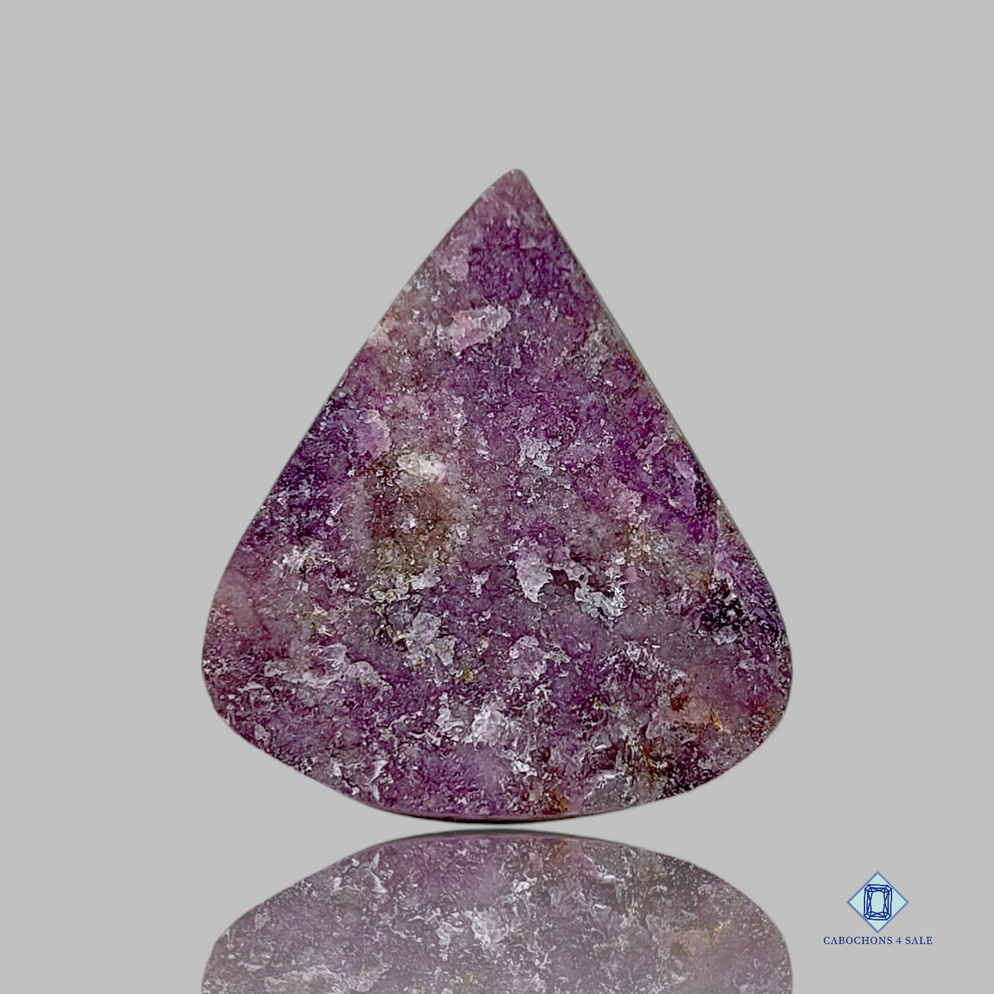 Lapidolite-c4sw1660-pear-Purple-Druzy