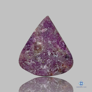 Lepidolite-pear-Druzy