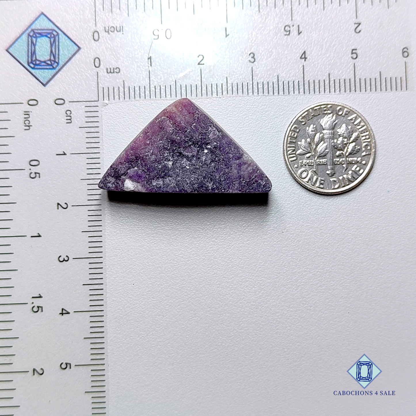 Lepidolite-Triangle-Druzy