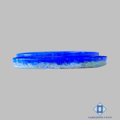 Pares ovalados de lapislázuli