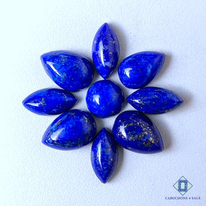 Natural Lapis Lazuli Gemstone  Mix Shape Lots 7*3mm to 10*7*4mm from Chile  available for sale